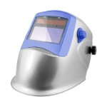 Svetshjälm auto. nedbländande DIN 9-13 (Sölv/Blå)